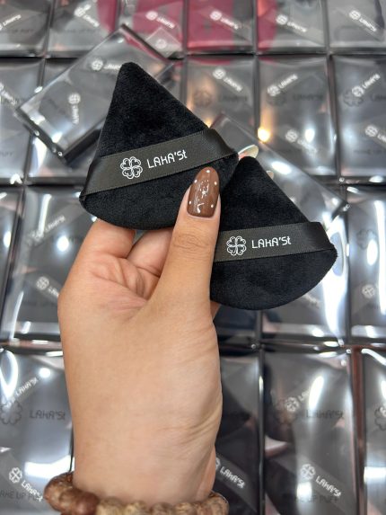 SET 2 BÔNG PHỦ PHẤN TAM GIÁC LAKA